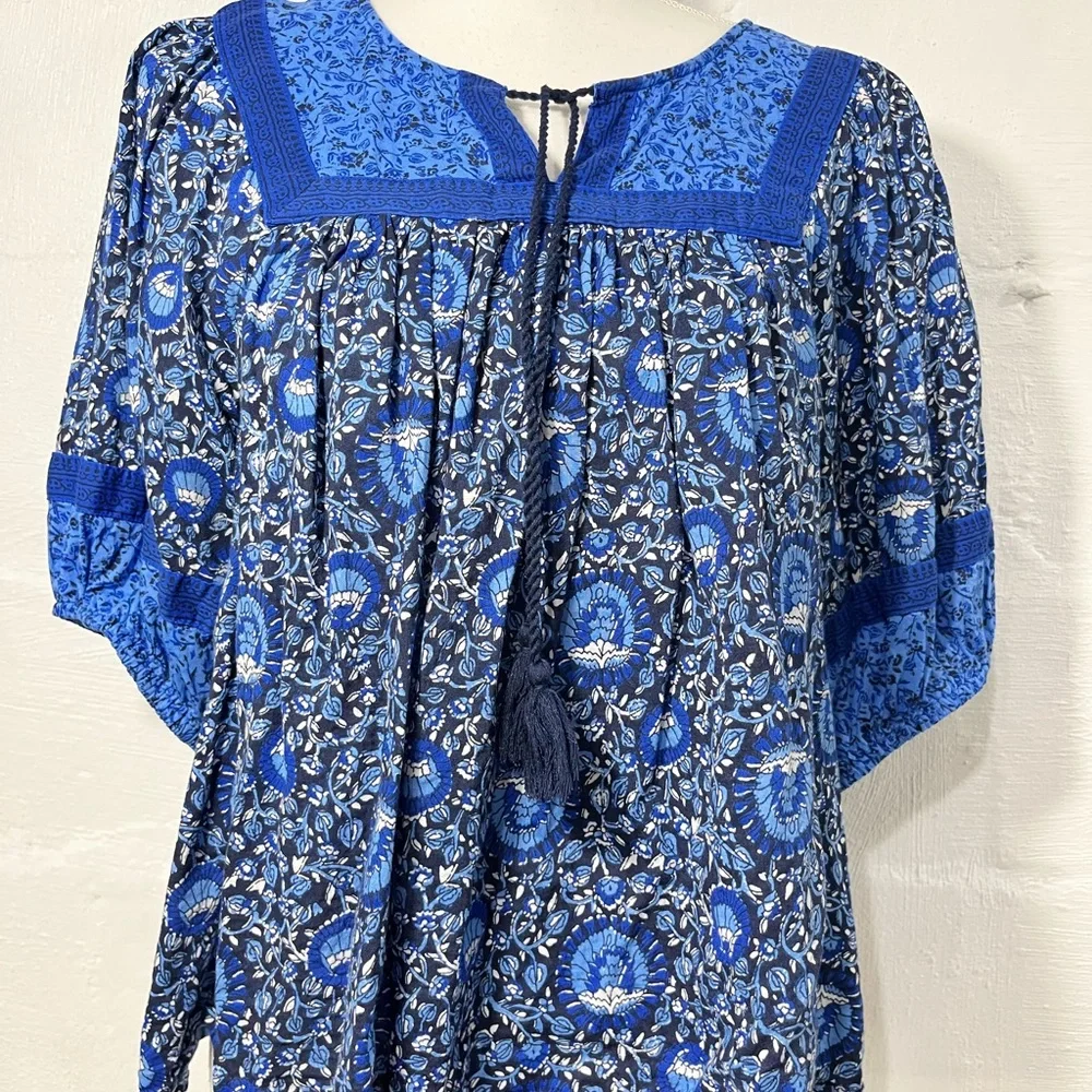 OLD NAVY BOHO PEASANT TOP (a240) - Picture 9 of 14